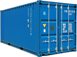 20' ISO shipping container