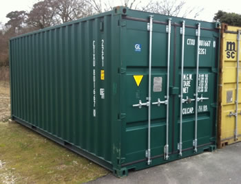 20' ISO shipping container
