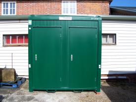 8ft toilet and shower cabins.